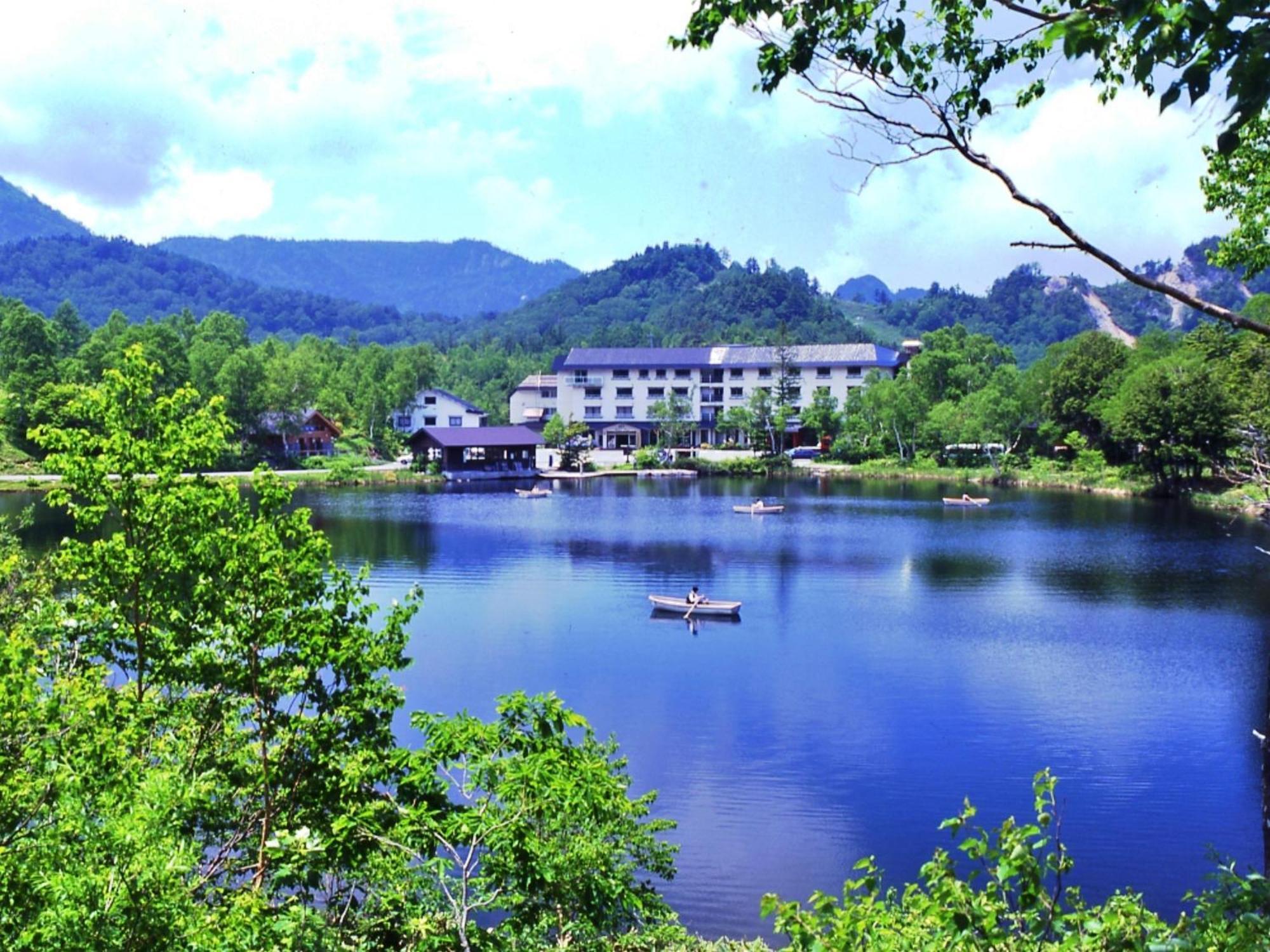 Kidoike Onsen Hotel Yamanouchi  Esterno foto