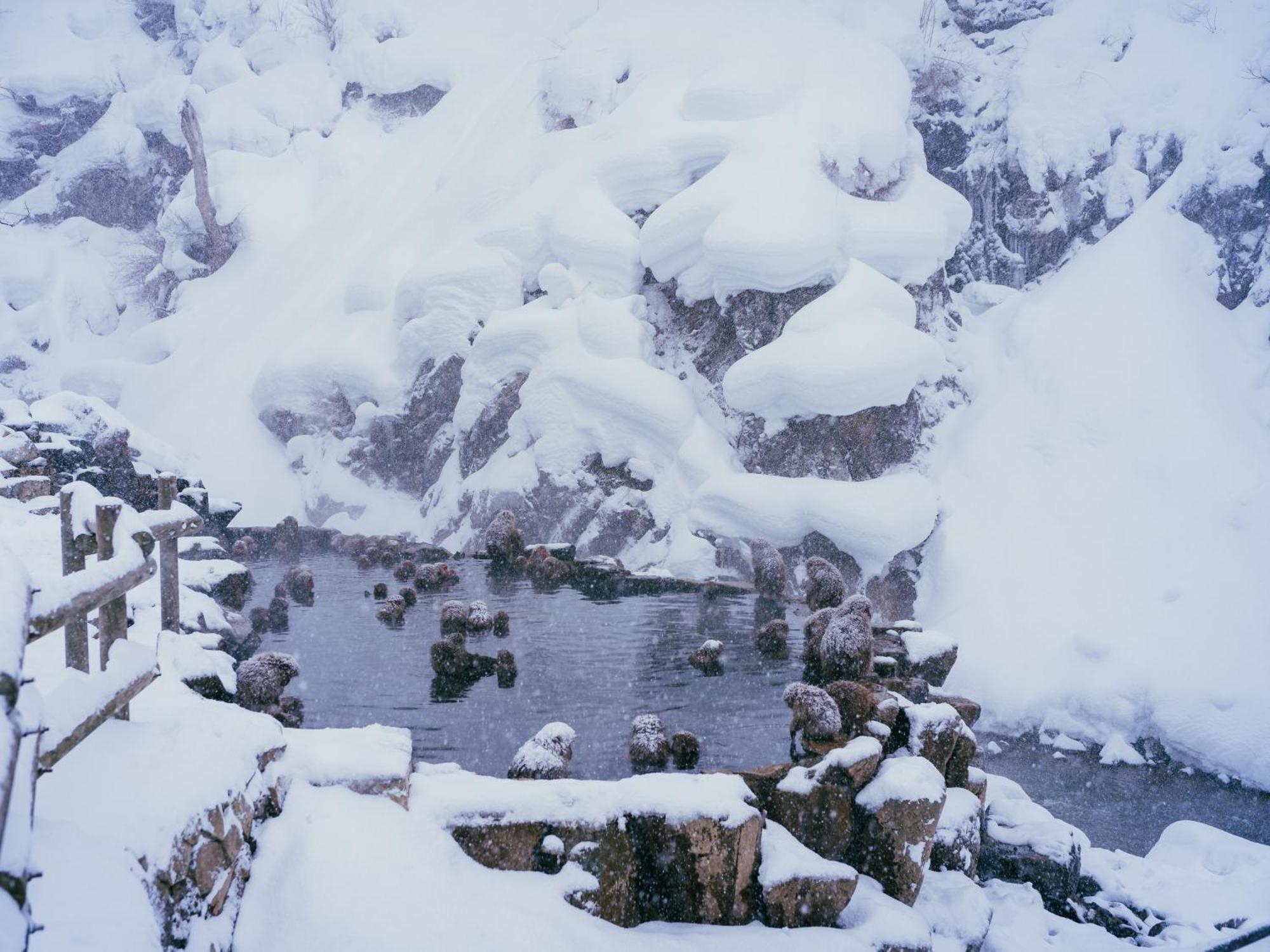 Kidoike Onsen Hotel Yamanouchi  Esterno foto